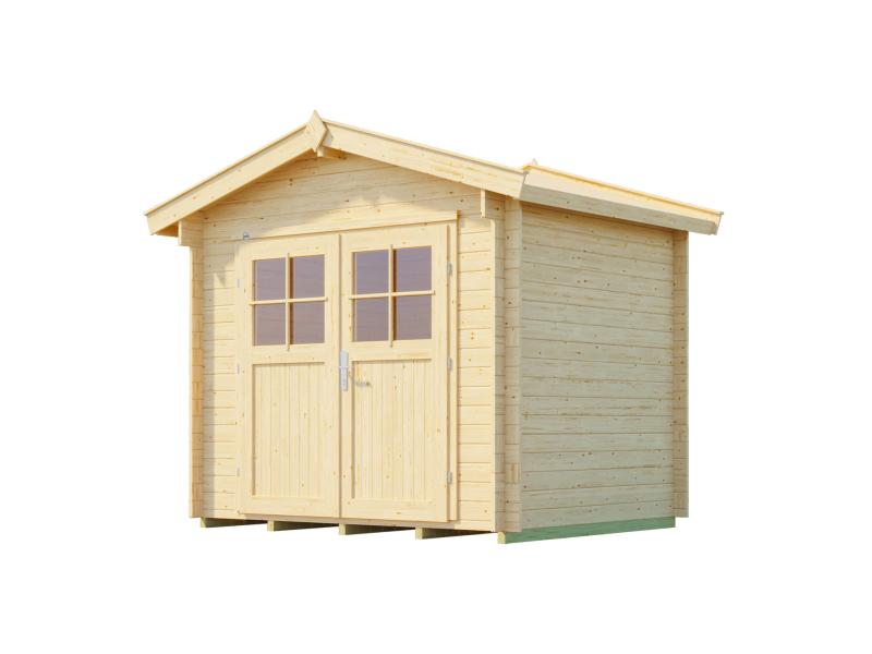 Weka Gartenhaus 112 Gr 1 Vordach 20 cm