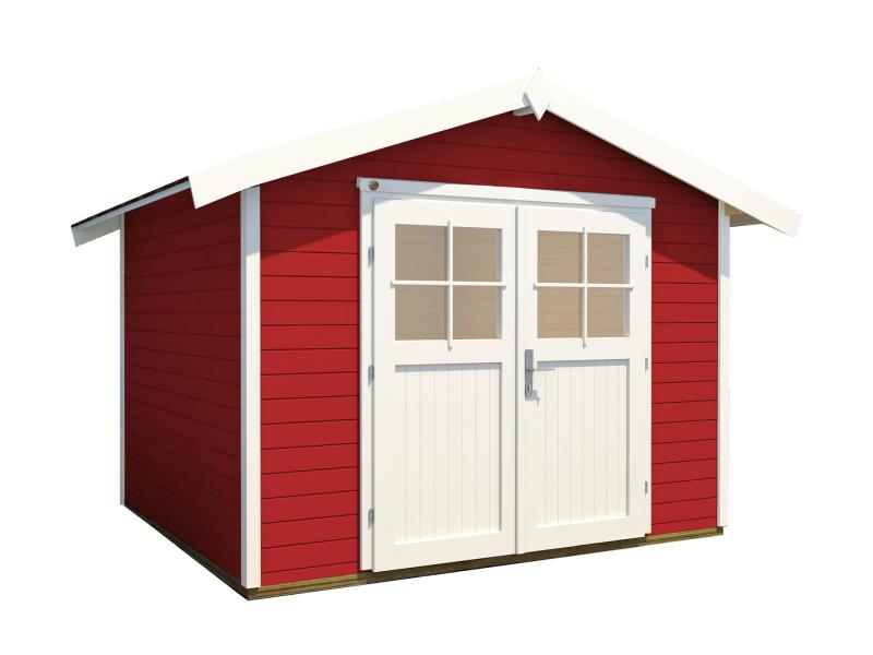 Weka Gartenhaus 122 Gr. 1 schwedenrot