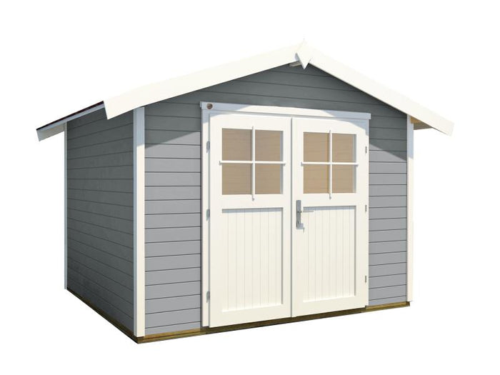 Weka Gartenhaus 122 Gr. 2 grau