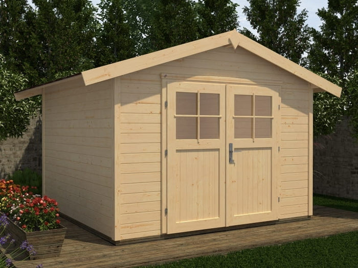 Weka Gartenhaus 122 Gr. 2 natur