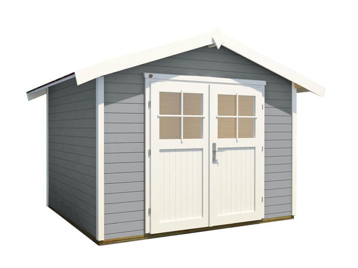 Weka Gartenhaus 122 Gr. 3 grau