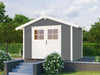 Weka Gartenhaus 122 Gr. 5 in grau 28 mm