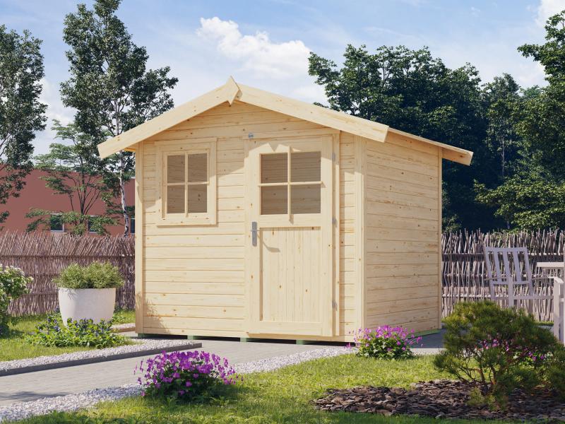 Weka Gartenhaus 123 Gr. 1 natur