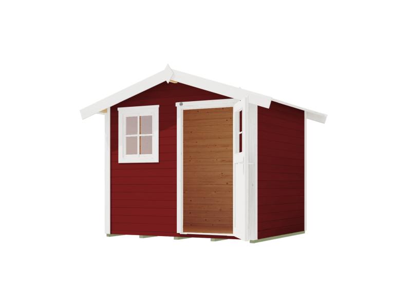Weka Gartenhaus 123 Gr. 1 schwedenrot