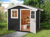 Weka Gartenhaus 123 Gr. 2 anthrazit