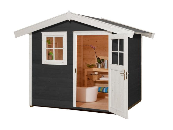 Weka Gartenhaus 123 Gr. 2 anthrazit
