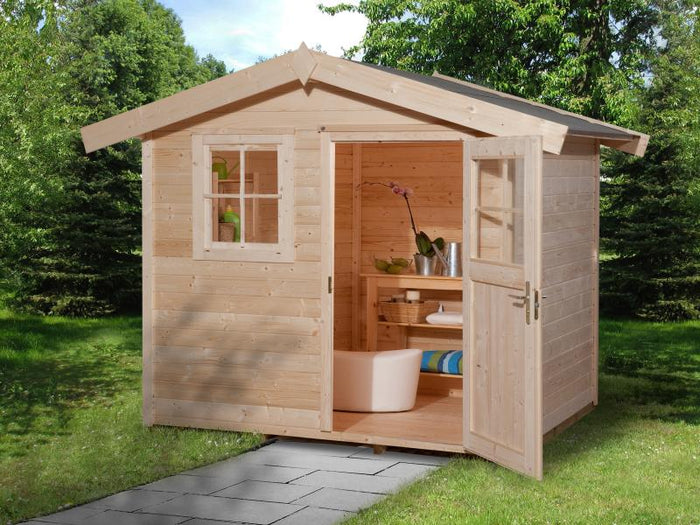 Weka Gartenhaus 123 Gr. 2 natur