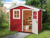 Weka Gartenhaus 123 Gr. 2 schwedenrot