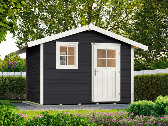 Weka Gartenhaus 123 Gr. 3 anthrazit