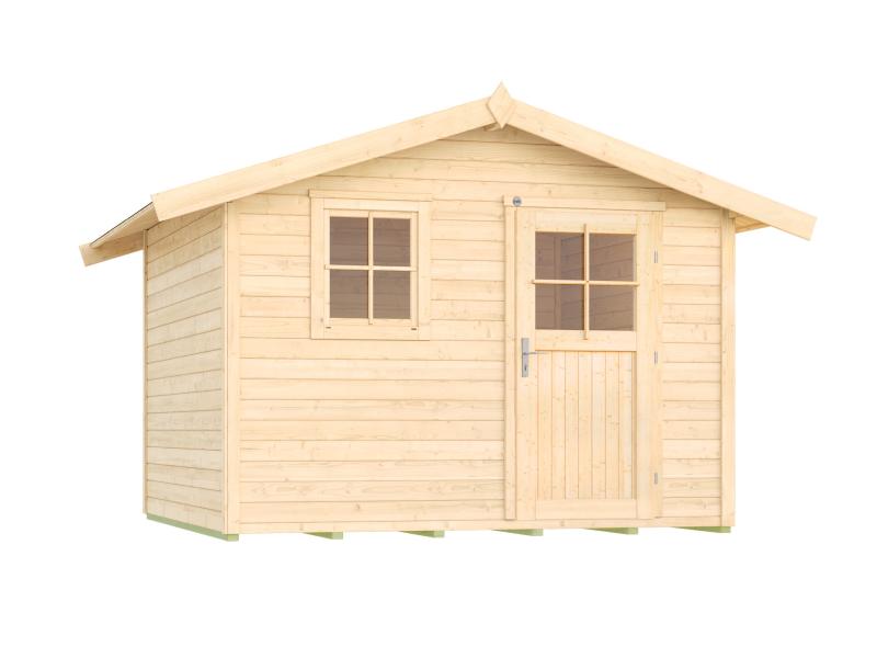 Weka Gartenhaus 123 Gr. 3 natur