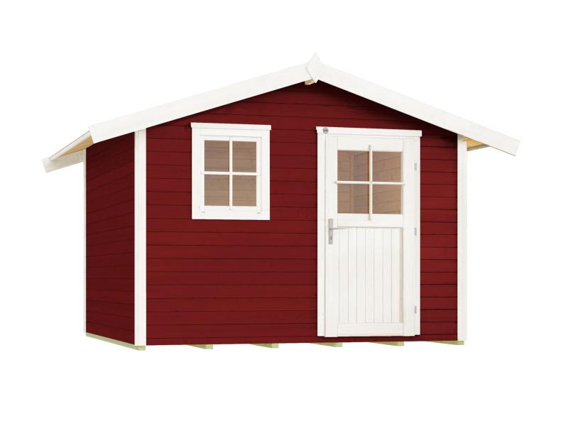 Weka Gartenhaus 123 Gr. 3 schwedenrot