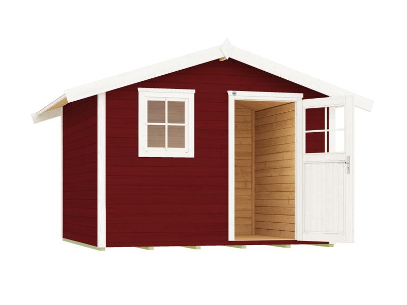 Weka Gartenhaus 123 Gr. 3 schwedenrot