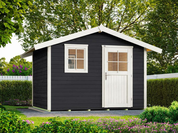Weka Gartenhaus 123 Gr. 4 anthrazit