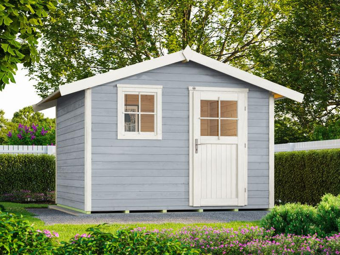 Weka Gartenhaus 123 Gr. 4 grau