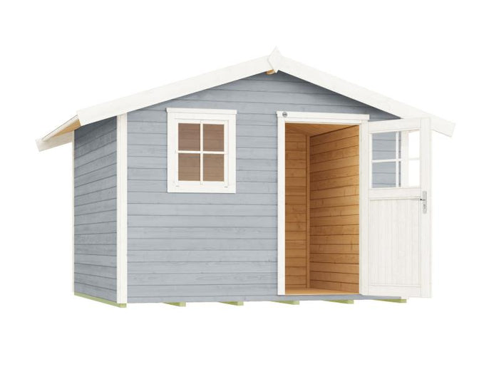 Weka Gartenhaus 123 Gr. 4 grau