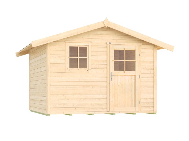 Weka Gartenhaus 123 Gr. 4 natur