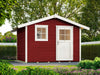 Weka Gartenhaus 123 Gr. 4 schwedenrot