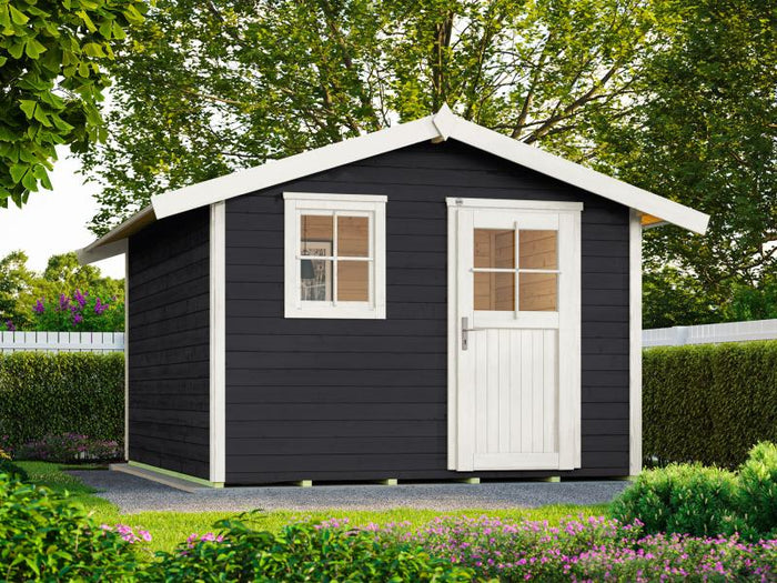 Weka Gartenhaus 123 Gr. 5 anthrazit