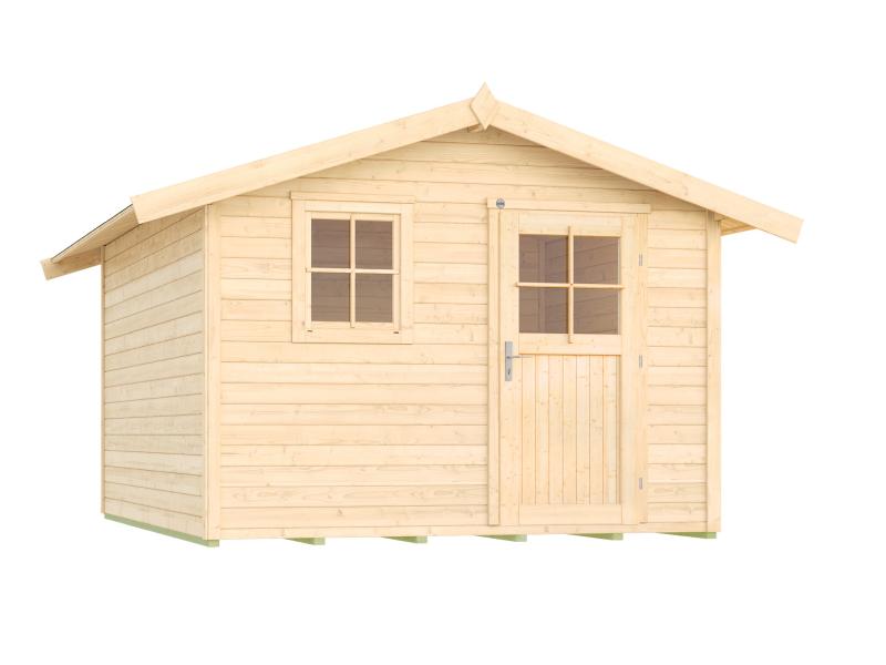 Weka Gartenhaus 123 Gr. 5 natur