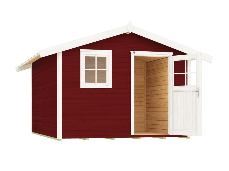 Weka Gartenhaus 123 Gr. 5 schwedenrot