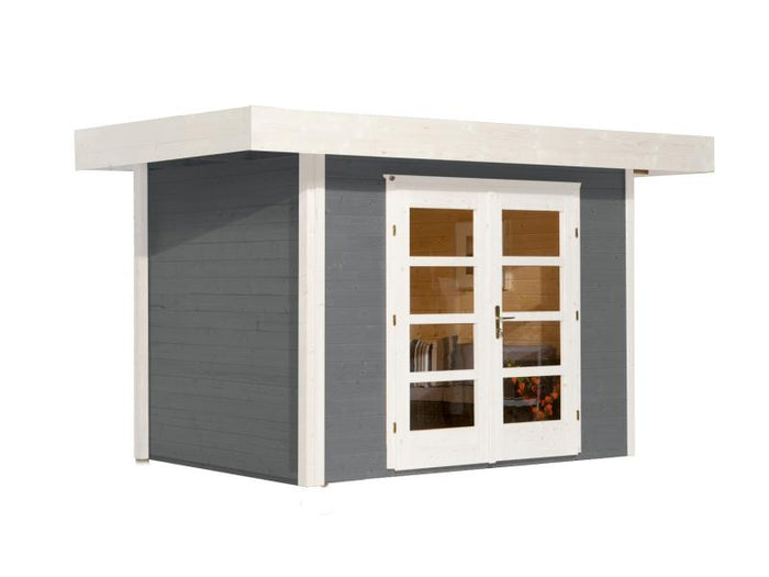 Weka Gartenhaus 126 Gr. 1 grau