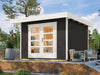 Weka Gartenhaus 126 Gr. 2 anthrazit