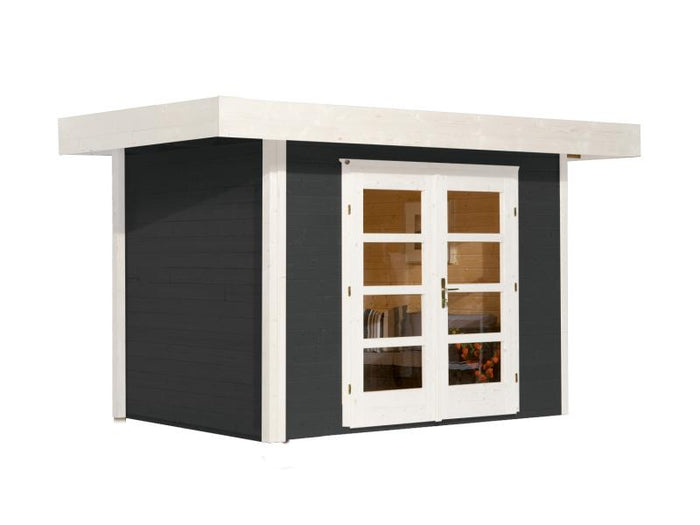 Weka Gartenhaus 126 Gr. 2 anthrazit