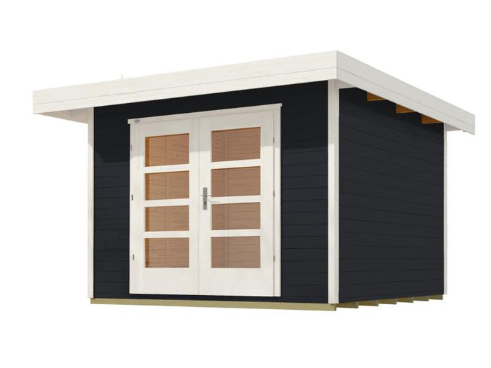 Weka Gartenhaus 126 Gr. 3 anthrazit