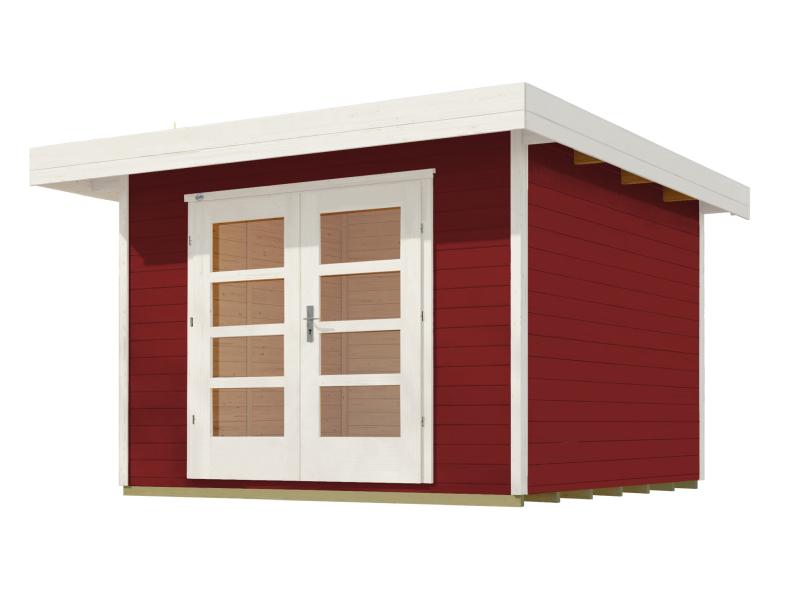 Weka Gartenhaus 126 Gr. 3 schwedenrot