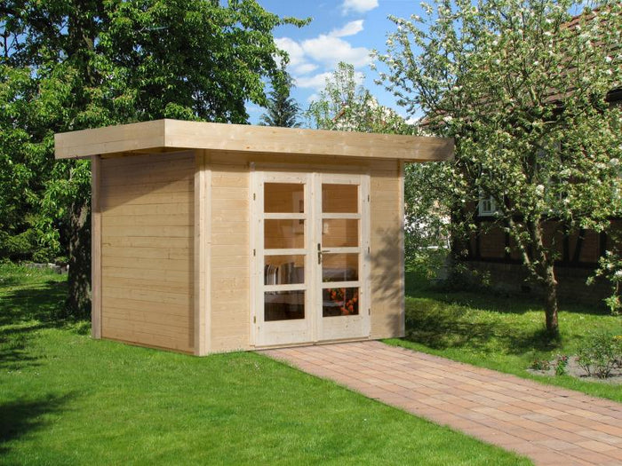 Weka Gartenhaus 126 Plus Gr. 1 natur