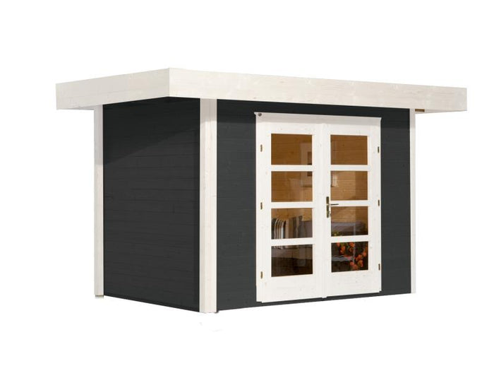 Weka Gartenhaus 126 Plus Gr. 2 anthrazit