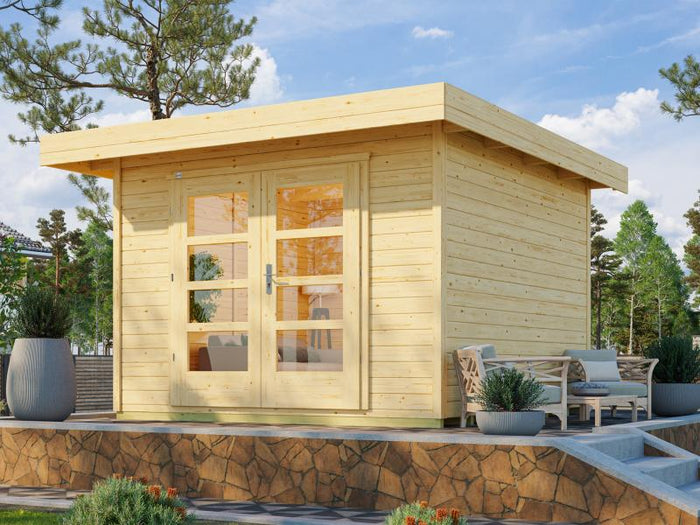 Weka Gartenhaus 126 Plus Gr. 2 natur