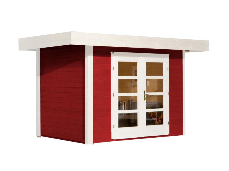 Weka Gartenhaus 126 Plus Gr. 2 schwedenrot