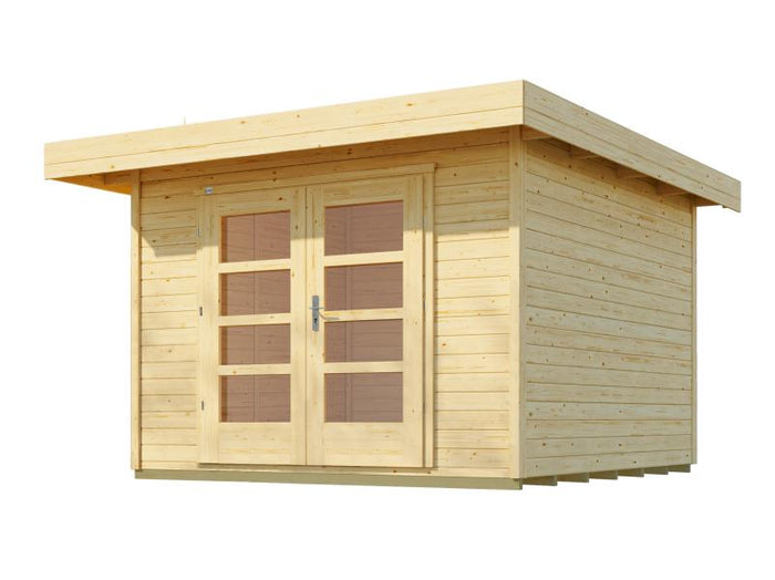 Weka Gartenhaus 126 Plus Gr. 3 natur