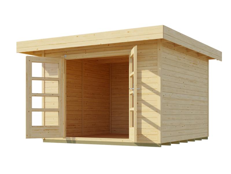 Weka Gartenhaus 126 Plus Gr. 3 natur