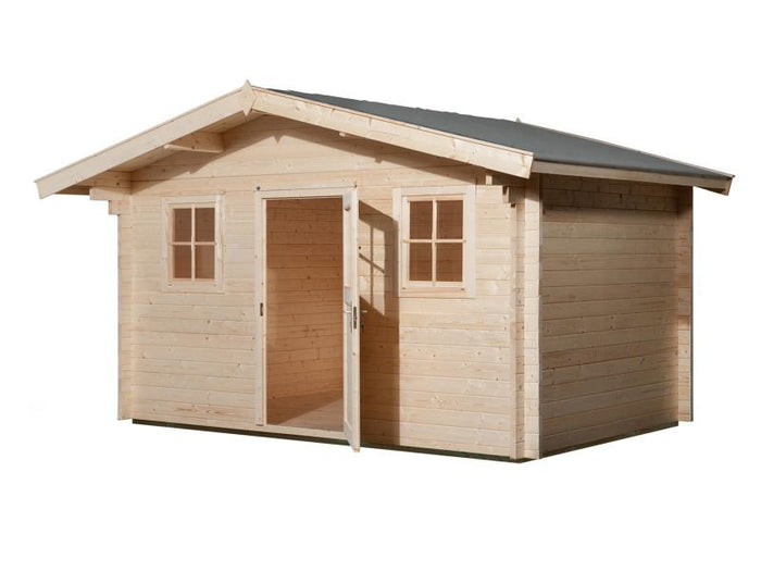 Weka Gartenhaus 135 Gr. 1 Vordach 60 cm