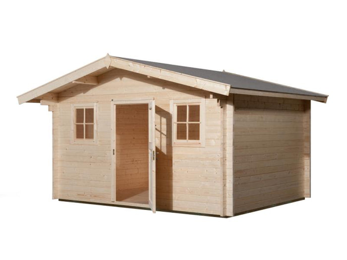 Weka Gartenhaus 135 Gr. 2 Vordach 60 cm