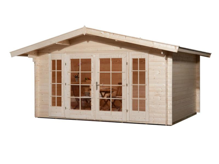 Weka Gartenhaus 137 Gr. 1 Vordach 60 cm