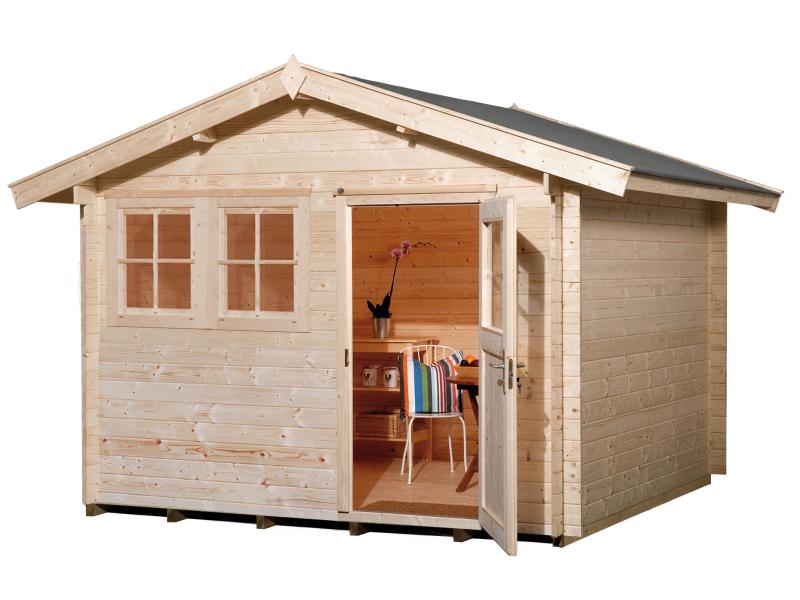 Weka Gartenhaus 139 Gr. 2 Vordach 20 cm