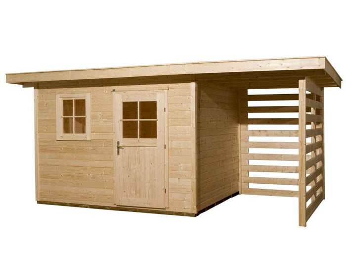 Weka Gartenhaus 170 Größe 4 mit Schleppdach