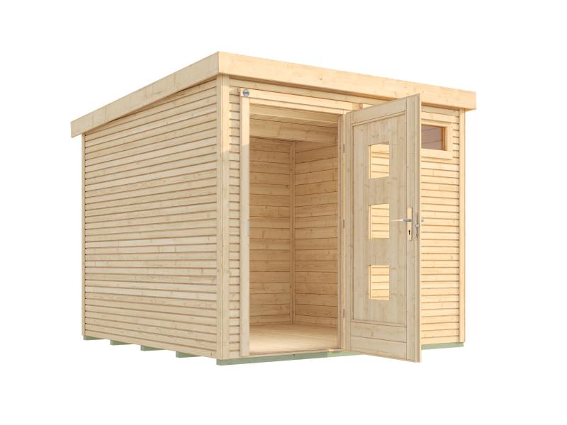 Weka Gartenhaus 171 Größe 1 28 mm natur