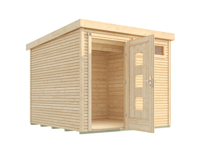 Weka Gartenhaus 171 Größe 1 28 mm natur