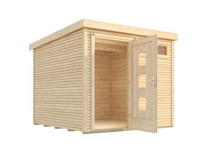 Weka Gartenhaus 171 Größe 2 28 mm natur