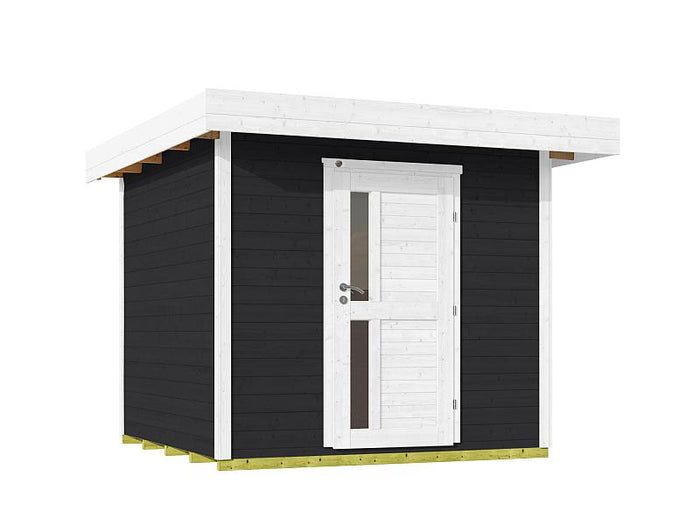 Weka Gartenhaus 172 Größe 1 anthrazit