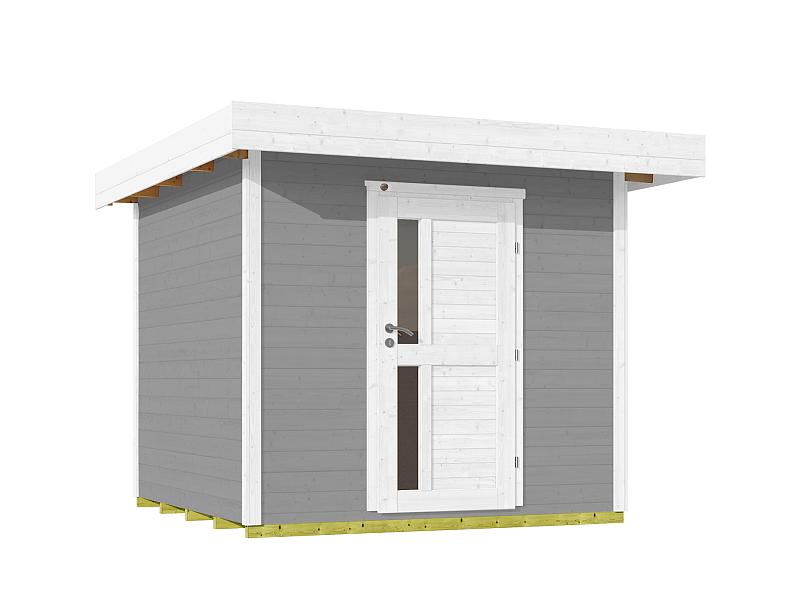 Weka Gartenhaus 172 Größe 1 grau