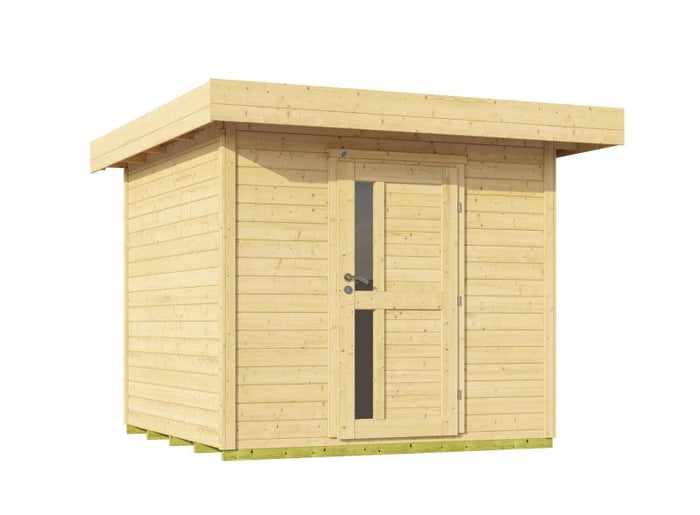 Weka Gartenhaus 172 Größe 2 natur