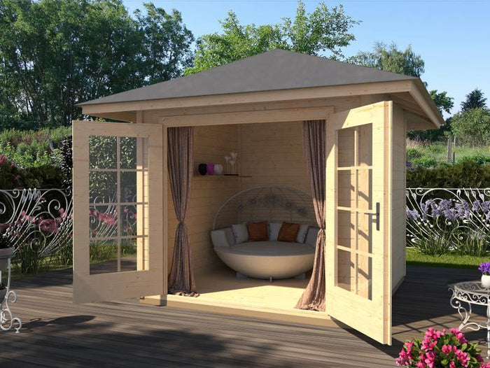 Weka Gartenhaus 177 4-Eck Größe 1