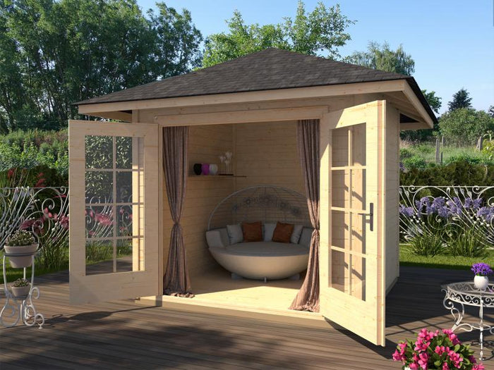 Weka Gartenhaus 177 4-Eck Größe 2