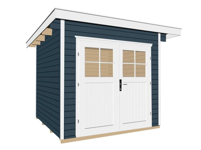 Weka Gartenhaus 179 Größe 1 in anthrazit