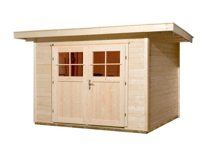 Weka Gartenhaus 179 Größe 4 naturbelassen
